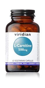 Viridian L-Carnitine 500mg - 60 Veg Capsules