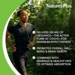 Nature's Plus Beyond CoQ10 Ubiquinol 200 mg Softgels