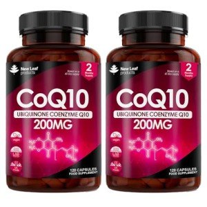 CoQ10 200mg Vegan Capsules - 2 Bottles