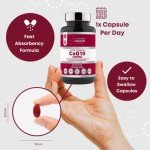 Super Strength CoQ10 Capsules - 300mg Vegan