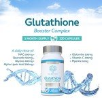 Glutathione Booster Complex – 120 Capsules for Support