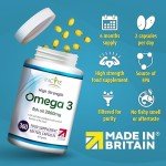 Omega 3 Fish Oil Soft Gels - 2000mg