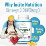 Omega 3 Fish Oil Soft Gels - 2000mg