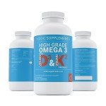 Omega 3 Fish Oil with Vitamin D & K2 365 Caps