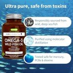 Omega-3 Fish Oil with Astaxanthin, 180 Capsules