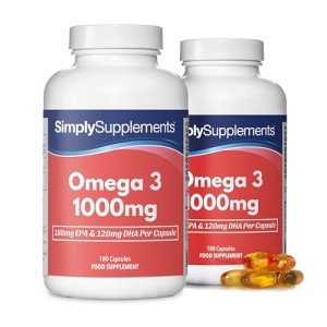 Omega 3 1000mg - 360 Capsules for 4 Months