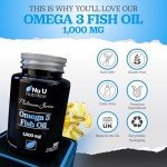 Omega 3 Fish Oil 1000mg - 180 Softgels