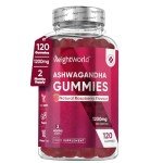Ashwagandha Gummies 1200mg - Raspberry Flavor