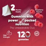 Ashwagandha Gummies 1200mg - Raspberry Flavor
