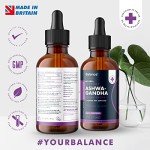 High Strength Ashwagandha Liquid Drops - Vegan