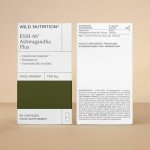 Wild Nutrition Ashwagandha KSM 66 Capsules for Stress Relief