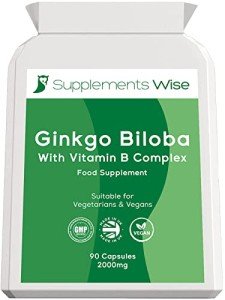Ginkgo Biloba Capsules for Focus and Balance