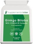 Ginkgo Biloba Capsules for Focus and Balance
