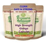 Ginkgo Biloba 15000mg Capsules - 100% Natural