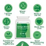 Ginkgo Biloba Capsules for Focus and Balance