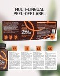 High-Potency Korean Ginseng Capsules - 60 Count