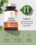 Korean Ginseng 12500mg - 60 High-Potency Capsules