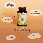 Panax Ginseng Coreano Vegavero® - 4800 mg