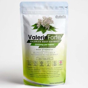 ValerinForte™ Valerian Root Extract Tablets - 100 Vegan
