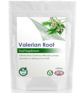 Valerian Root 200mg Tablets for Stress and Sleep