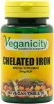 Veganicity Chelated Iron Supplement - 90 Tablets