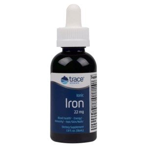 Trace Minerals Ionic Iron 22mg, Vegan Supplement