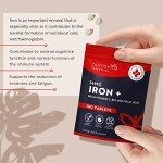 High Strength Iron Tablets with Vitamin C & B12