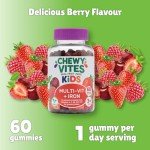 Chewy Vites Kids Multivitamin Gummies - Berry Flavor