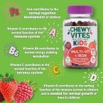 Chewy Vites Kids Multivitamin Gummies - Berry Flavor