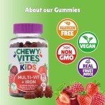 Chewy Vites Kids Multivitamin Gummies - Berry Flavor