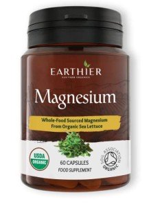 Organic Vegan Magnesium Capsules - Whole Food Source