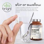 High Dose Vegan Magnesium Citrate - 240 Capsules
