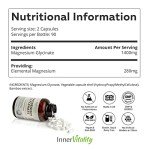 Inner Vitality Magnesium Glycinate 180 Capsules 280mg