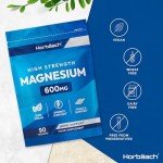 High Strength Magnesium 600mg Vegan Tablets – 90 Count