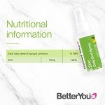 BetterYou Zinc Daily Spray, Lemon & Lime Flavor