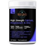 Calcium Magnesium Zinc Vegan Caplets for Immunity