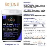 Calcium Magnesium Zinc Vegan Caplets for Immunity