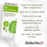 BetterYou Zinc Daily Spray, Lemon & Lime Flavor