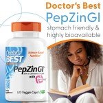 Doctor's Best PepZinGl Zinc L-Carnosine 120 Veggie Capsules