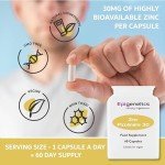 High Strength Zinc Picolinate 30mg | 60 Capsules