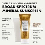 Zinc Oxide Mineral Sunscreen SPF 50 for Sensitive Skin