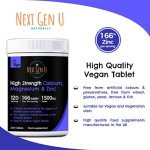 Calcium Magnesium Zinc Vegan Caplets for Immunity