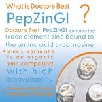 Doctor's Best PepZinGl Zinc L-Carnosine 120 Veggie Capsules