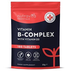 High Strength Vitamin B Complex - 180 Tablets
