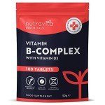 High Strength Vitamin B Complex - 180 Tablets