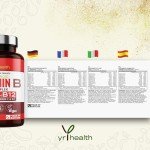 Vegan B Complex with Vitamins C, D3, K2 - 180 Tablets
