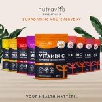 High Strength Vegan Vitamin C Tablets 1100mg