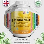 Vitamin D3 4000 IU Micro Tablets - 365 Count