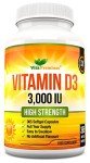 High Strength Vitamin D3, 365 Softgels