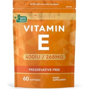 Vitamin E 400iu Capsules - 60 Count